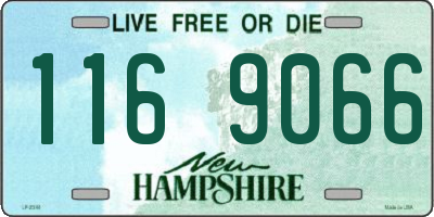 NH license plate 1169066