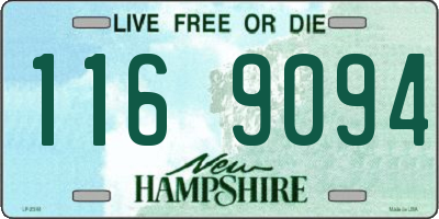 NH license plate 1169094