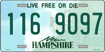 NH license plate 1169097
