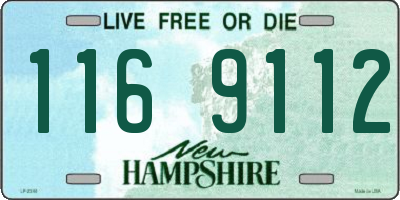 NH license plate 1169112