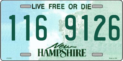 NH license plate 1169126