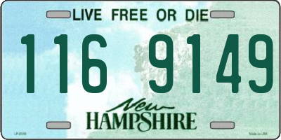 NH license plate 1169149