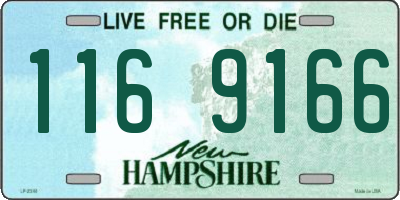 NH license plate 1169166
