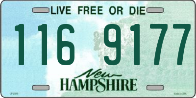 NH license plate 1169177