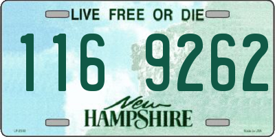 NH license plate 1169262