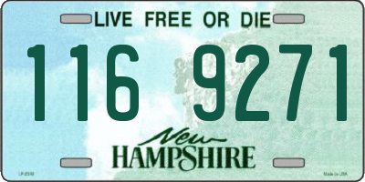 NH license plate 1169271