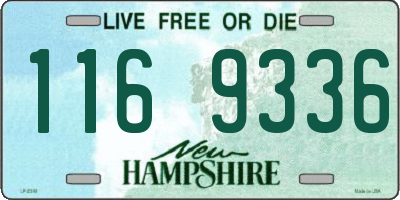 NH license plate 1169336
