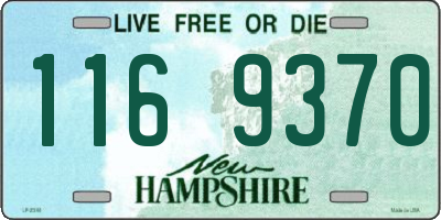NH license plate 1169370