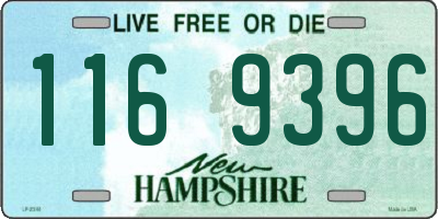 NH license plate 1169396