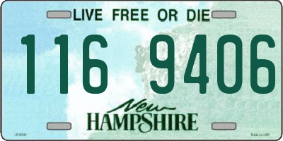 NH license plate 1169406