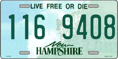 NH license plate 1169408