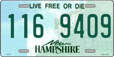 NH license plate 1169409