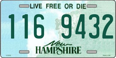 NH license plate 1169432