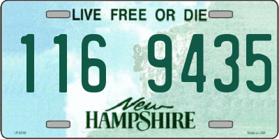 NH license plate 1169435