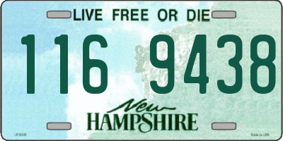 NH license plate 1169438