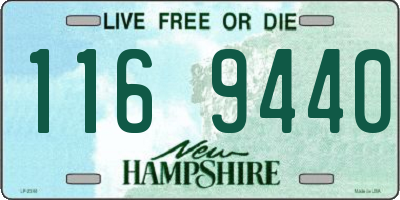 NH license plate 1169440