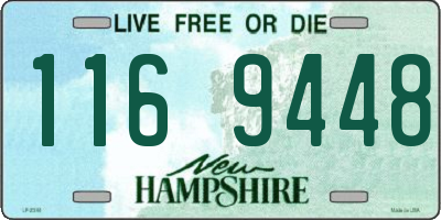 NH license plate 1169448