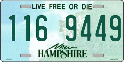 NH license plate 1169449