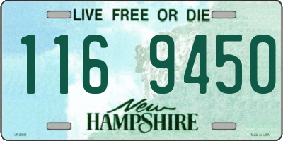 NH license plate 1169450
