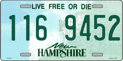 NH license plate 1169452
