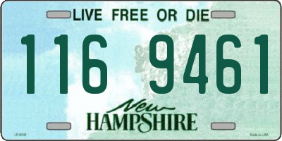 NH license plate 1169461