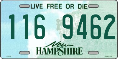 NH license plate 1169462