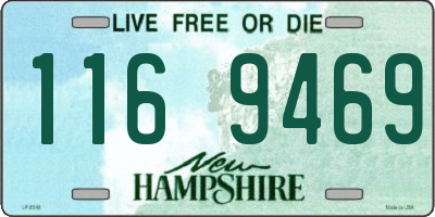 NH license plate 1169469