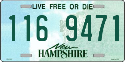 NH license plate 1169471