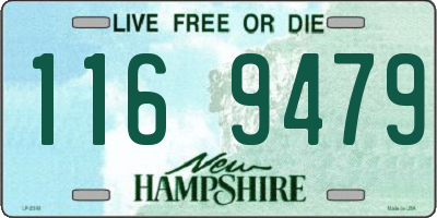 NH license plate 1169479