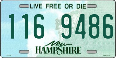 NH license plate 1169486