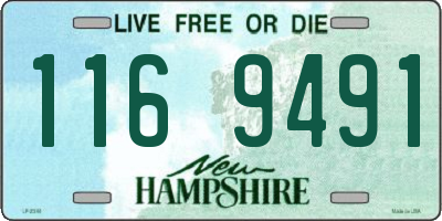 NH license plate 1169491