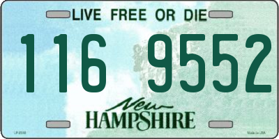 NH license plate 1169552