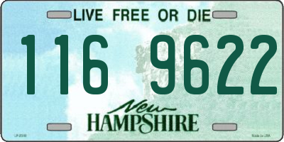 NH license plate 1169622
