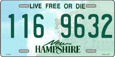 NH license plate 1169632