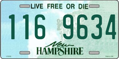 NH license plate 1169634