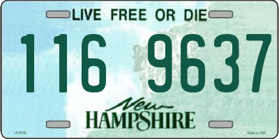 NH license plate 1169637