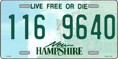 NH license plate 1169640