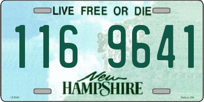 NH license plate 1169641