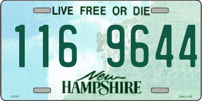 NH license plate 1169644