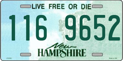 NH license plate 1169652