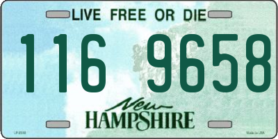 NH license plate 1169658