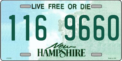 NH license plate 1169660