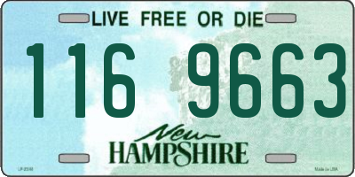NH license plate 1169663