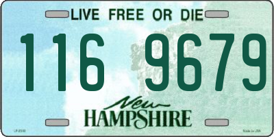 NH license plate 1169679