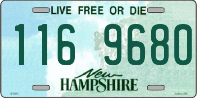 NH license plate 1169680