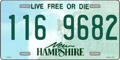 NH license plate 1169682