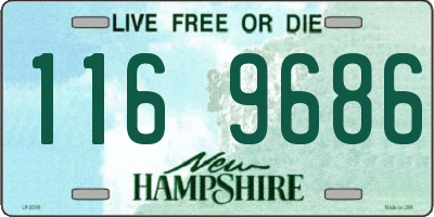 NH license plate 1169686