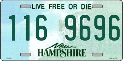 NH license plate 1169696