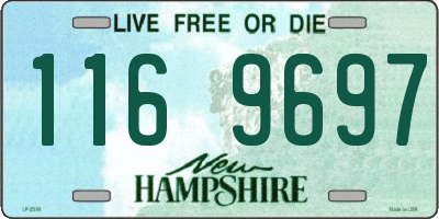 NH license plate 1169697
