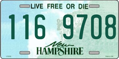NH license plate 1169708